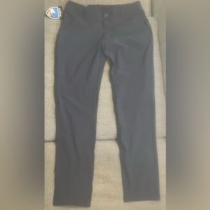 Kuhl men tapered navy micro stripe pants